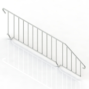 Wire Basket Divider (Ver. 2) - D420 - for Reversible Wire Basket (Ver. 2) - Zinc