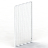 End Panel - Wire W850 x H1470 - with 3 Point Insert - Surf Mist
