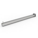 Straight Arm - D300 - for Hang Rail - Chrome