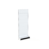 Add Bay - Wall Bay - W900xH2400xD270 - Non Perforated - Pearl White