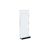Start Bay - Wall Bay - W900xH2400xD270 - Non Perforated - w/. Skirt Drawer - Pearl White
