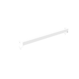 Back Bar - W600xH30x D15 - Pearl White