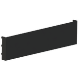 Signage Plate - Steel - W1200xH300 - w/. Matte Black Bracket - Matte Black