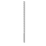 Queue Gondola - Attachable Upright Post Bracket - W32xW32xH1200 - for use on 90 Degree Layouts - Pearl White