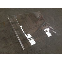 Acrylic Cube Set: 511 MM x 400 MM with 90 Degree Forms (x2), 445 MM x 400 MM Flat (x2)